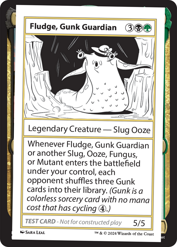 Fludge, Gunk Guardian [Mystery Booster 2 Playtest Cards] | Exor Games New Glasgow