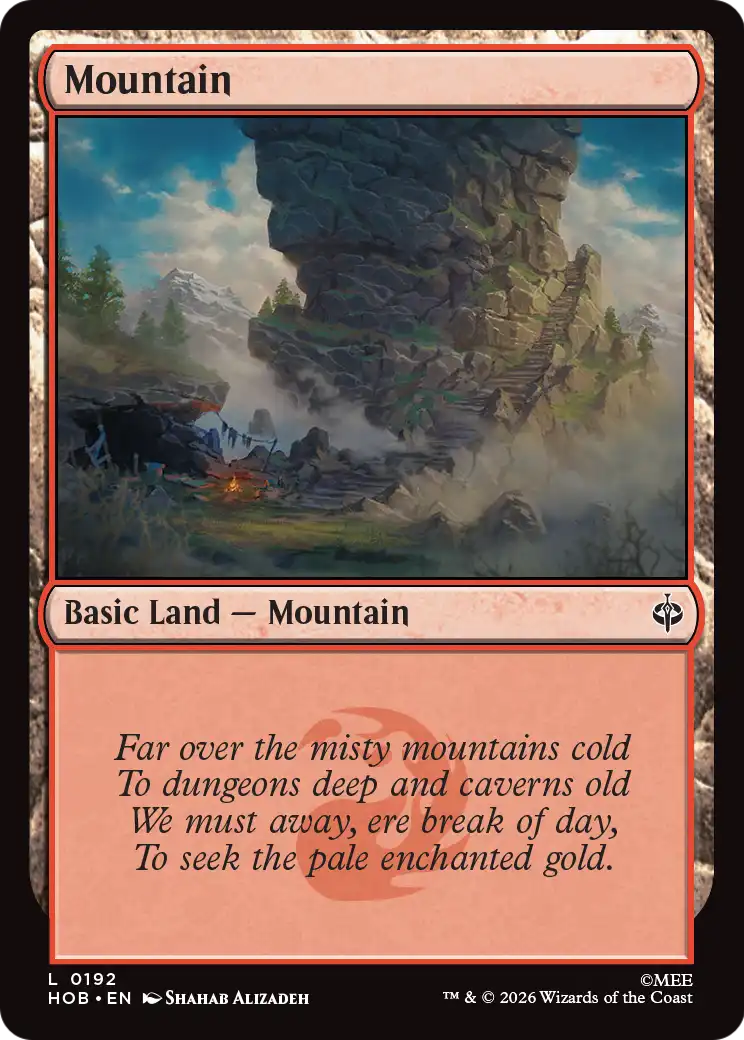 Mountain (0192) [The Hobbit] | Exor Games New Glasgow