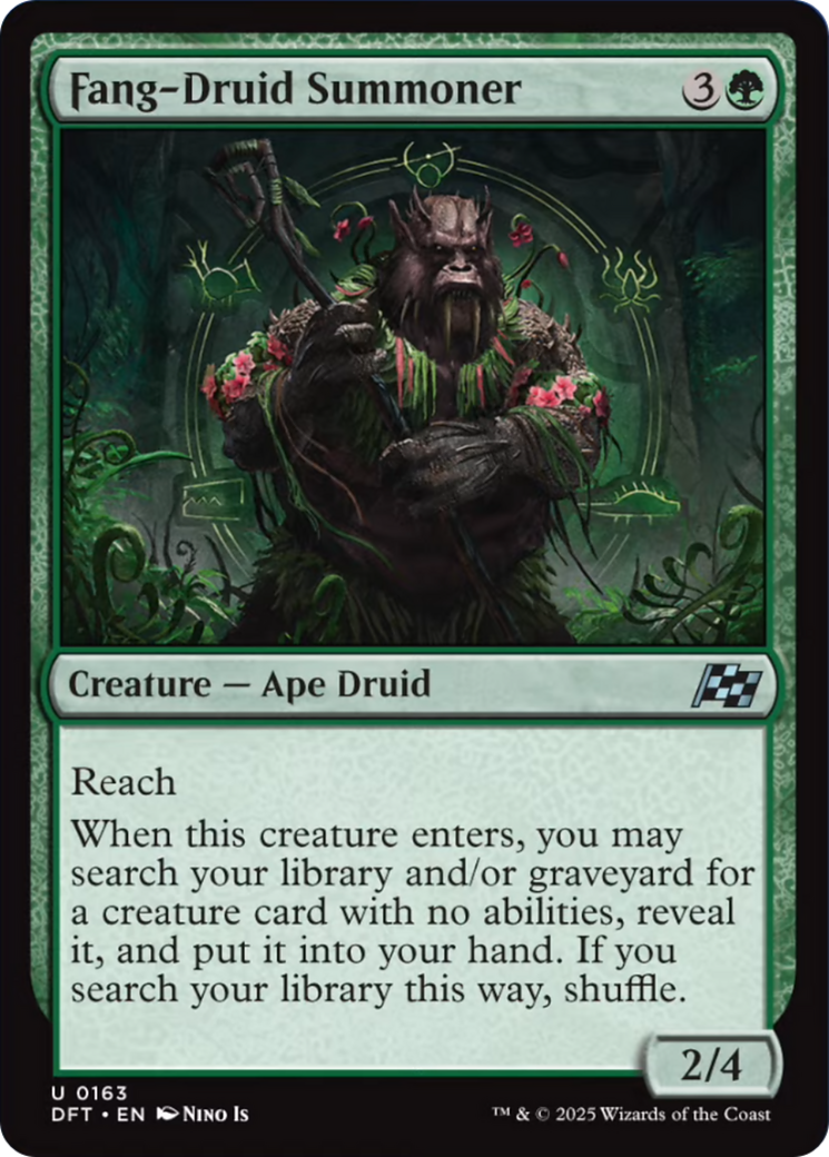 Fang-Druid Summoner [Aetherdrift] | Exor Games New Glasgow