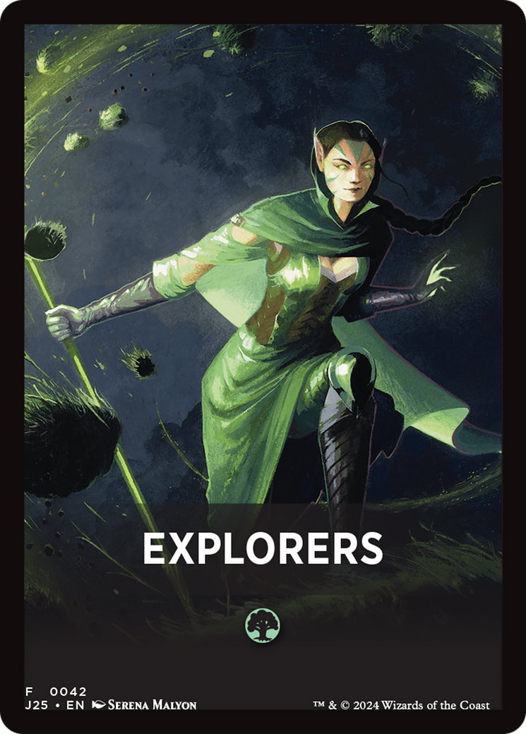 Explorers Theme Card [Foundations Jumpstart Front Cards] | Exor Games New Glasgow