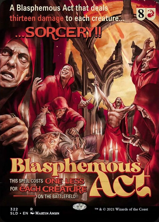 Blasphemous Act [Secret Lair Drop Series] | Exor Games New Glasgow