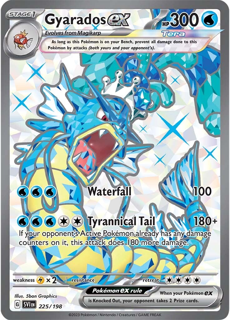 Gyarados ex (225/198) [Scarlet & Violet: Base Set] | Exor Games New Glasgow