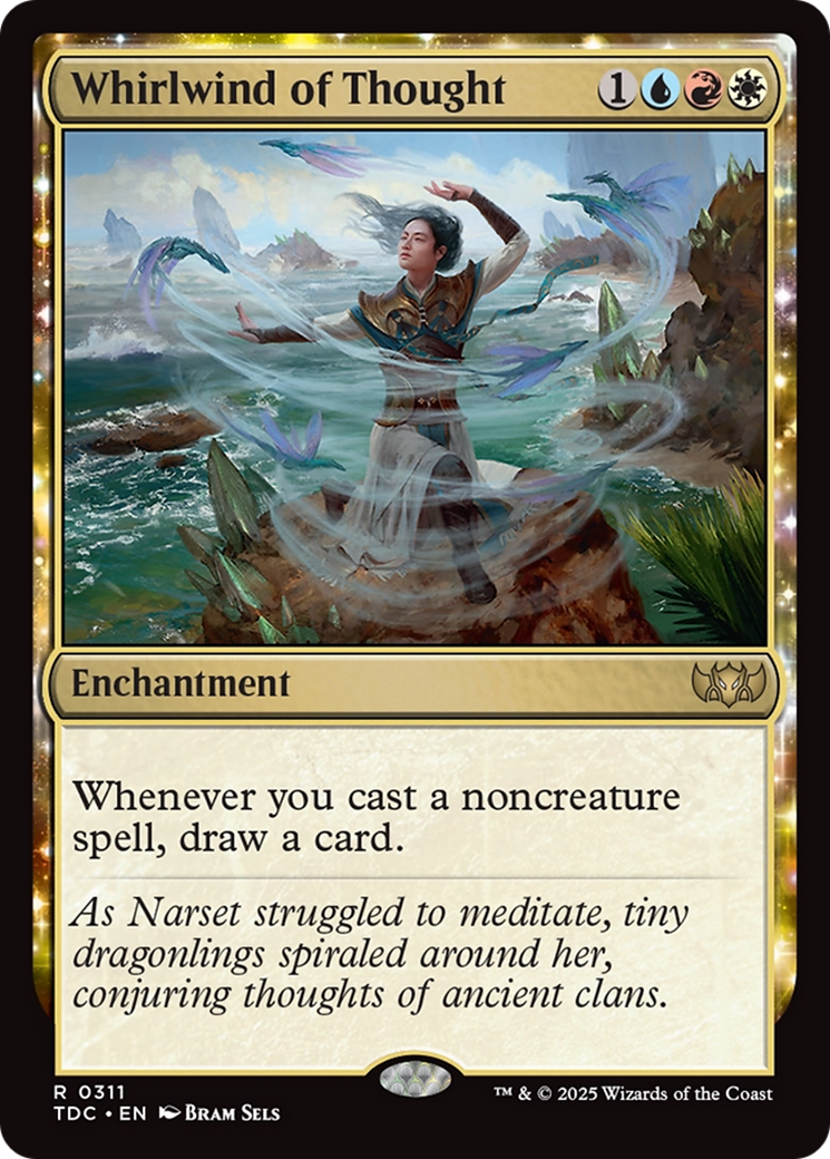 Whirlwind of Thought [Tarkir: Dragonstorm Commander] | Exor Games New Glasgow