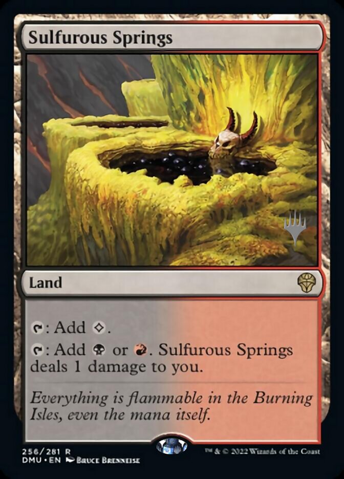 Sulfurous Springs (Promo Pack) [Dominaria United Promos] | Exor Games New Glasgow