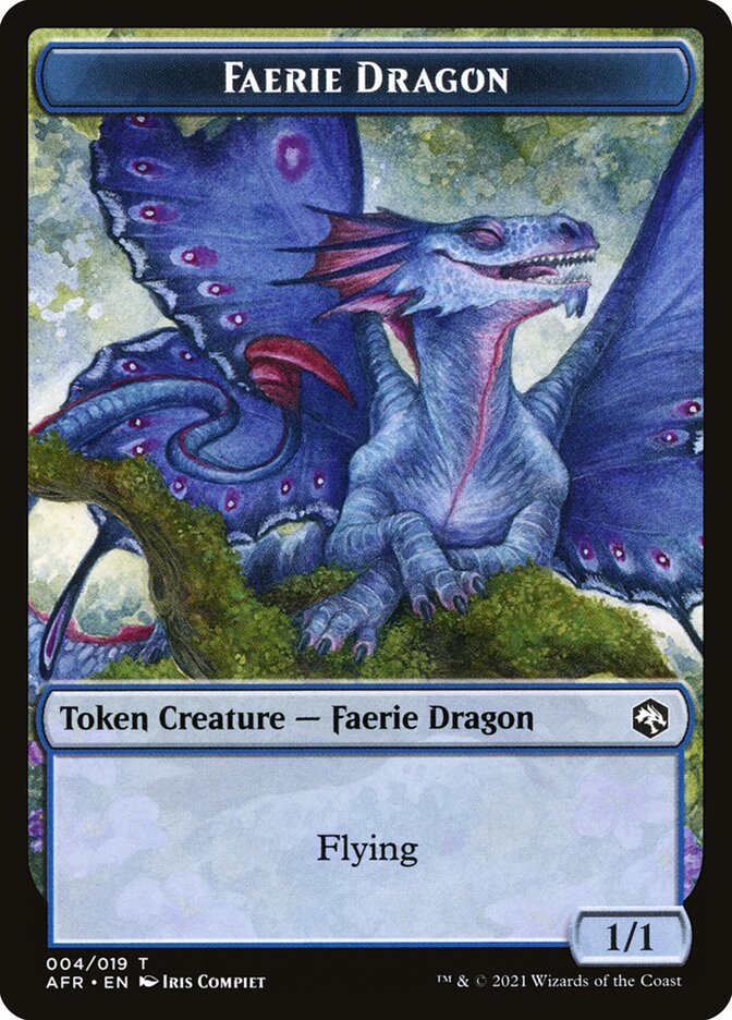 Faerie Dragon Token [Dungeons & Dragons: Adventures in the Forgotten Realms Tokens] | Exor Games New Glasgow