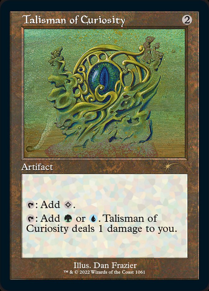 Talisman of Curiosity (Foil Etched) [Secret Lair Drop Series] | Exor Games New Glasgow