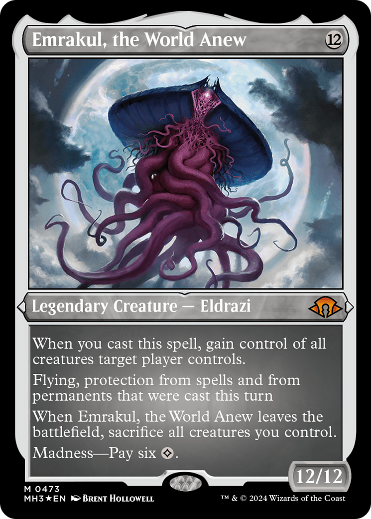 Emrakul, the World Anew (Foil Etched) [Modern Horizons 3] | Exor Games New Glasgow