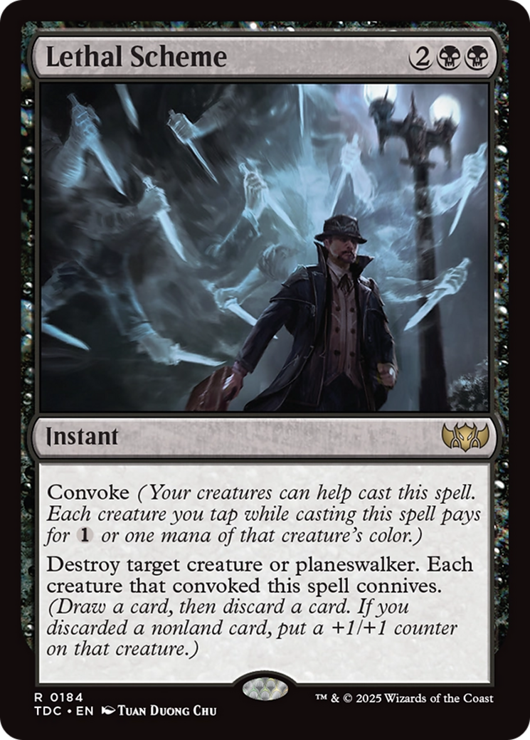 Lethal Scheme [Tarkir: Dragonstorm Commander] | Exor Games New Glasgow
