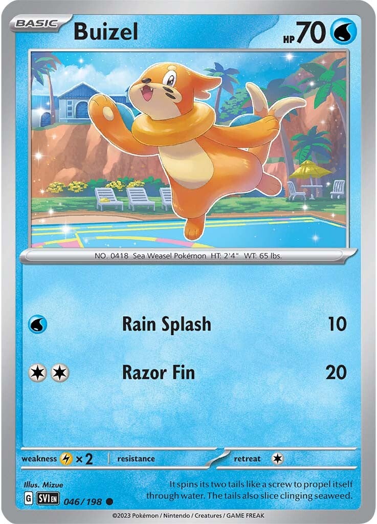 Buizel (046/198) [Scarlet & Violet: Base Set] | Exor Games New Glasgow