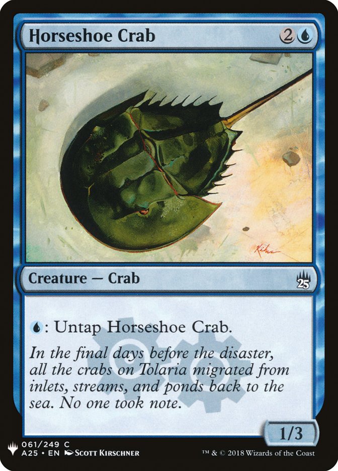 Horseshoe Crab [Mystery Booster] | Exor Games New Glasgow