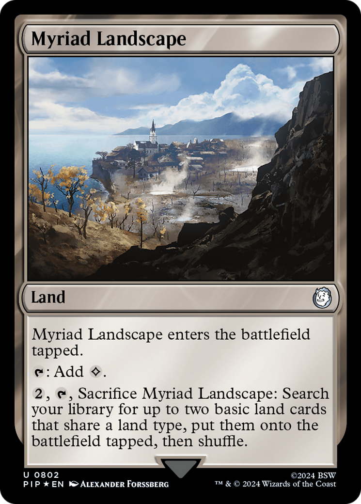 Myriad Landscape (Surge Foil) [Fallout] | Exor Games New Glasgow