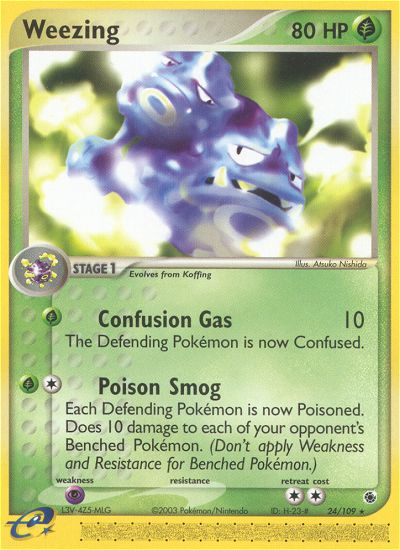 Weezing (24/109) [EX: Ruby & Sapphire] | Exor Games New Glasgow