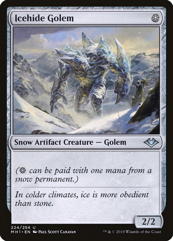 Icehide Golem [Modern Horizons] | Exor Games New Glasgow