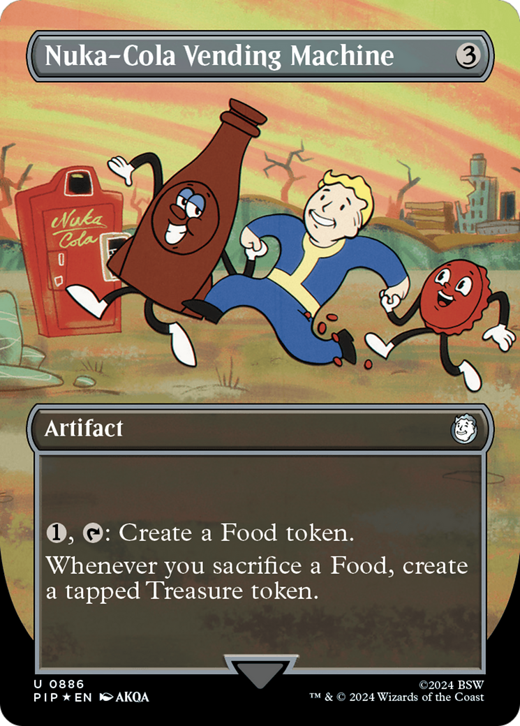 Nuka-Cola Vending Machine (Borderless) (Surge Foil) [Fallout] | Exor Games New Glasgow