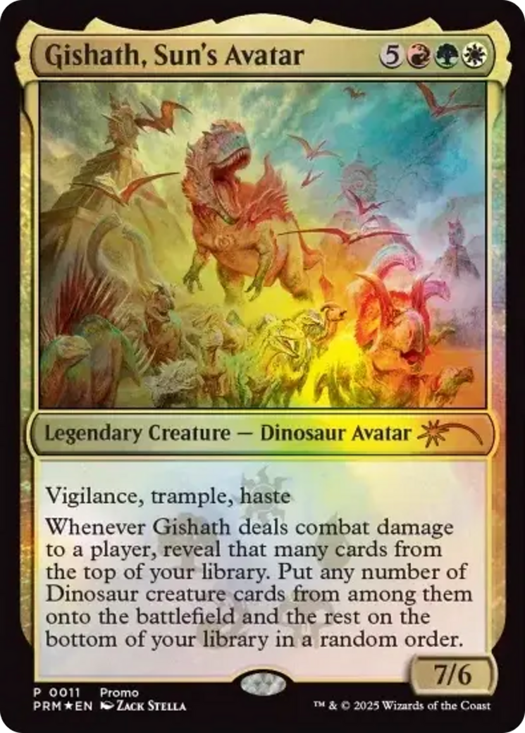 Gishath, Sun's Avatar [Media Promos] | Exor Games New Glasgow