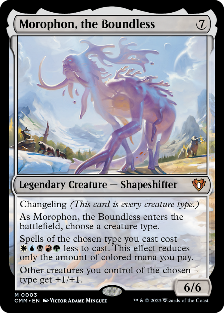 Morophon, the Boundless [Commander Masters] | Exor Games New Glasgow