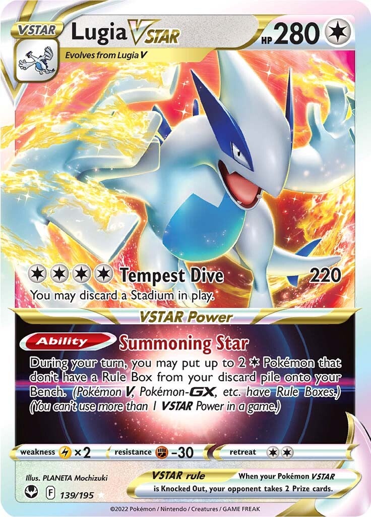 Lugia VSTAR (139/195) [Sword & Shield: Silver Tempest] | Exor Games New Glasgow