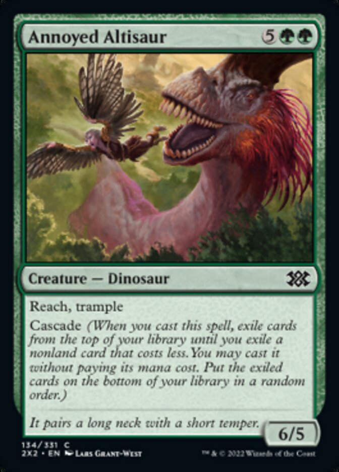 Annoyed Altisaur [Double Masters 2022] | Exor Games New Glasgow