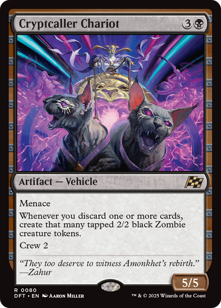 Cryptcaller Chariot [Aetherdrift] | Exor Games New Glasgow