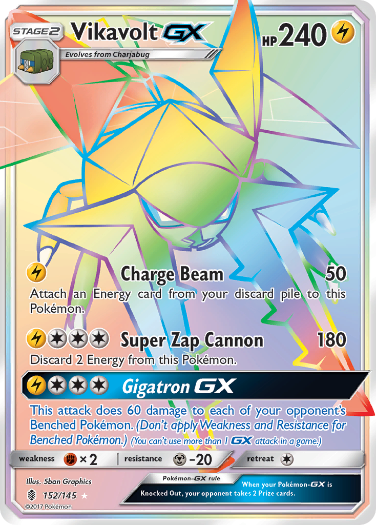 Vikavolt GX (152/145) [Sun & Moon: Guardians Rising] | Exor Games New Glasgow