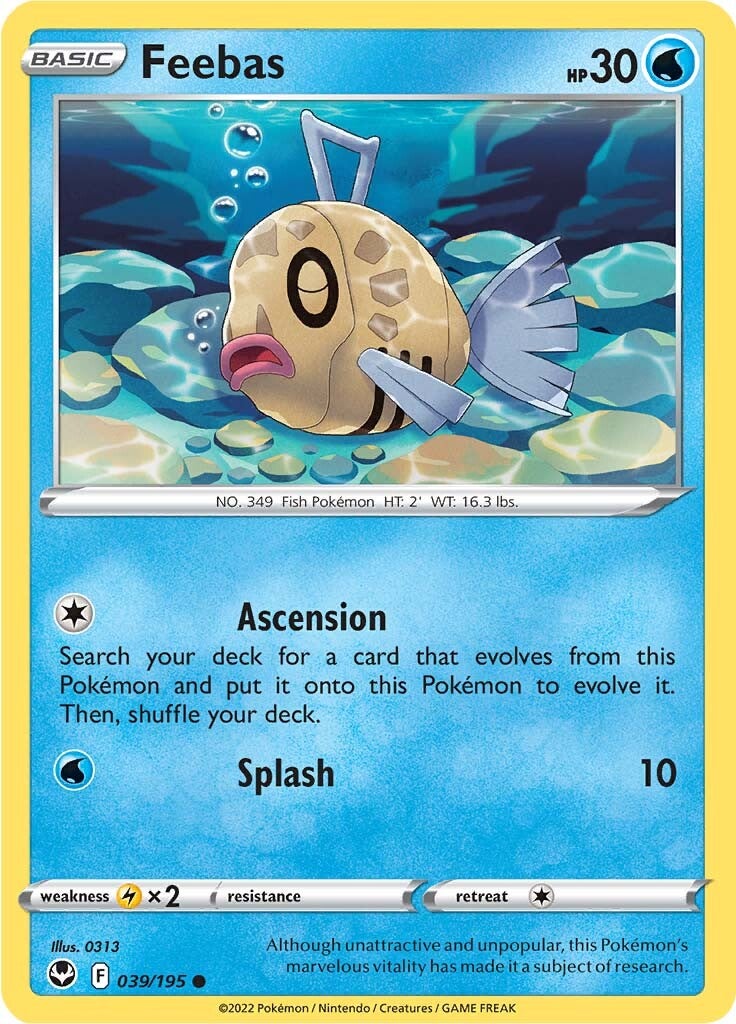 Feebas (039/195) [Sword & Shield: Silver Tempest] | Exor Games New Glasgow