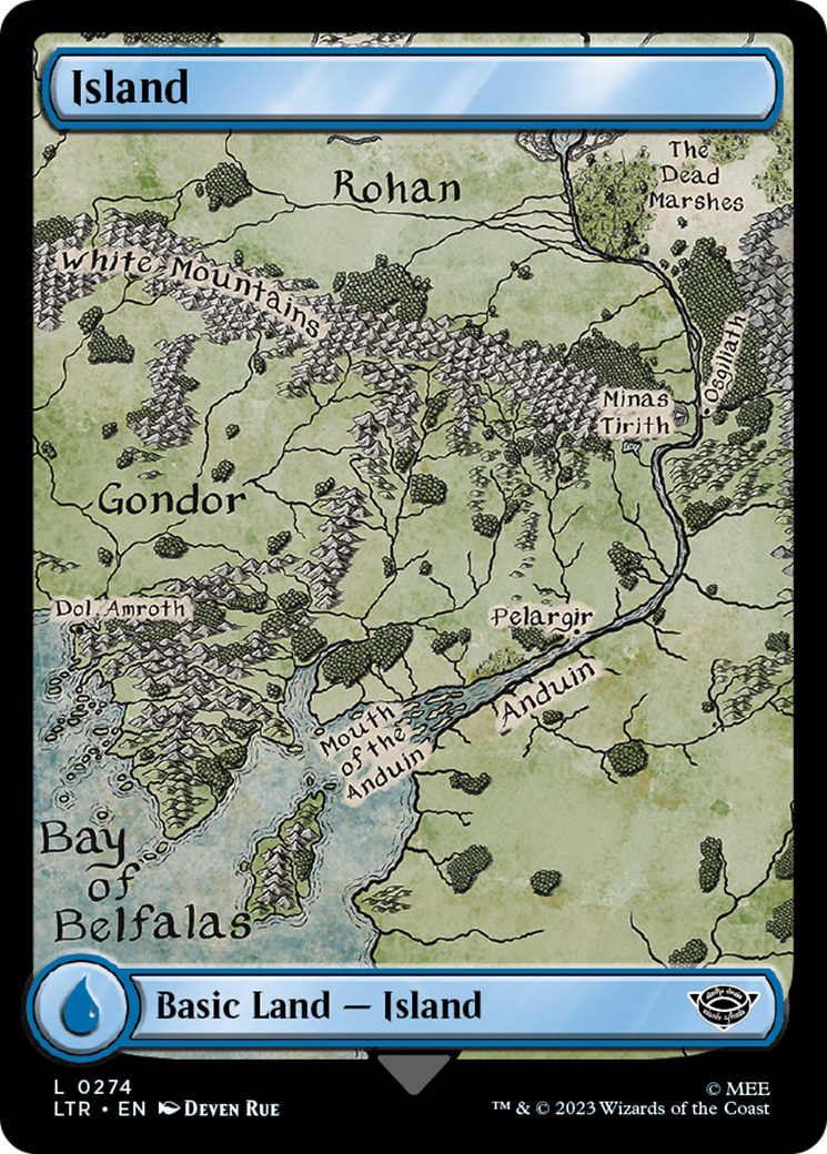 Island (274) [The Lord of the Rings: Tales of Middle-Earth] | Exor Games New Glasgow