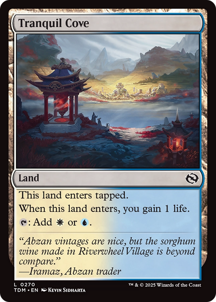 Tranquil Cove [Tarkir: Dragonstorm] | Exor Games New Glasgow