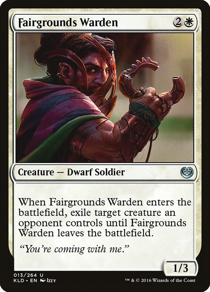 Fairgrounds Warden [Kaladesh] | Exor Games New Glasgow