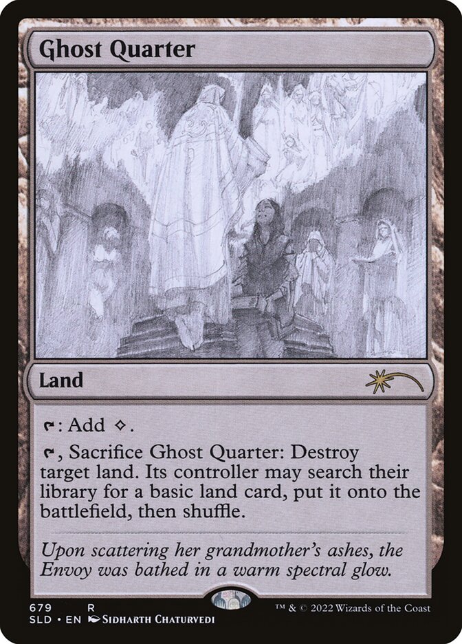 Ghost Quarter (Sketch) [Secret Lair Drop Promos] | Exor Games New Glasgow