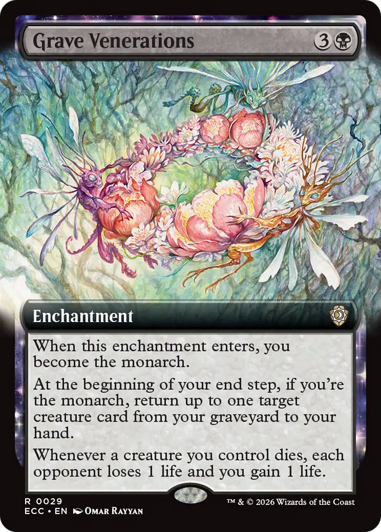 Grave Venerations (Extended Art) [Lorwyn Eclipsed Commander] | Exor Games New Glasgow