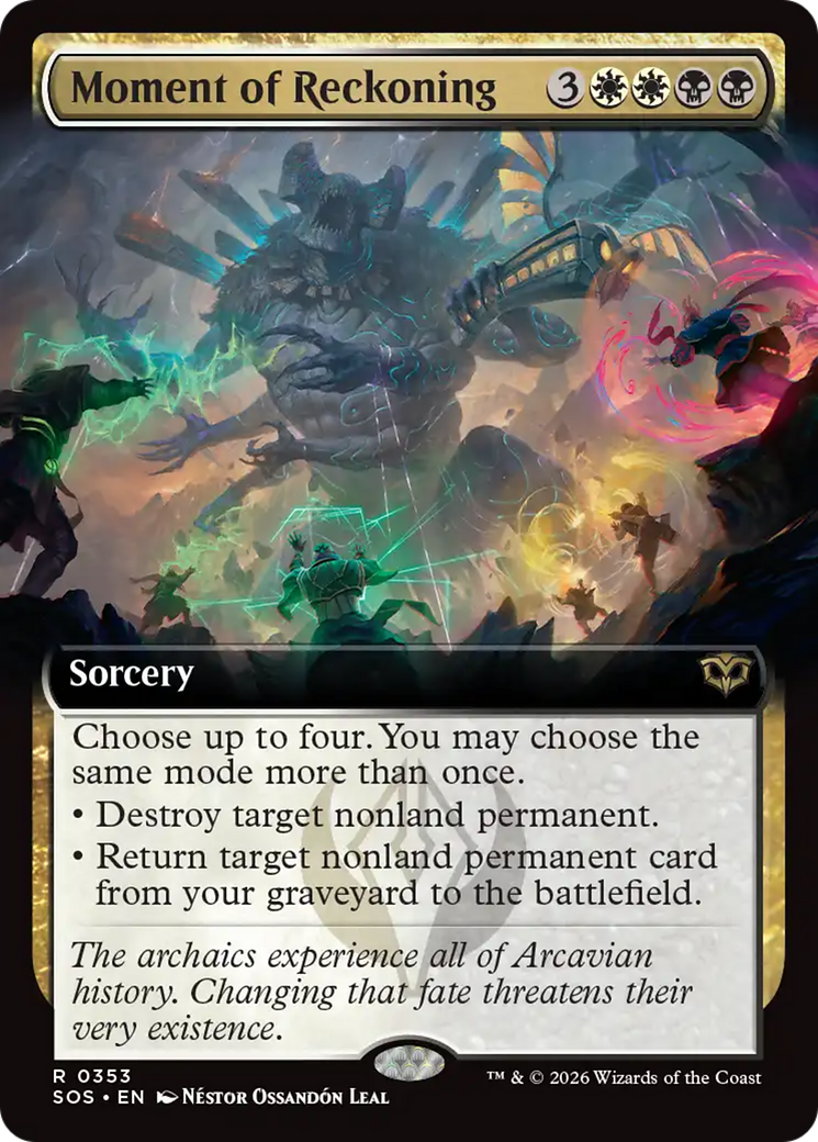 Moment of Reckoning (Extended Art) [Secrets of Strixhaven] | Exor Games New Glasgow