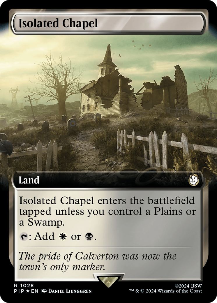 Isolated Chapel (Extended Art) (Surge Foil) [Fallout] | Exor Games New Glasgow