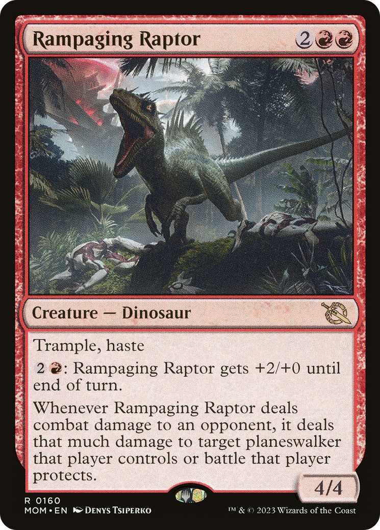 Rampaging Raptor [March of the Machine] | Exor Games New Glasgow