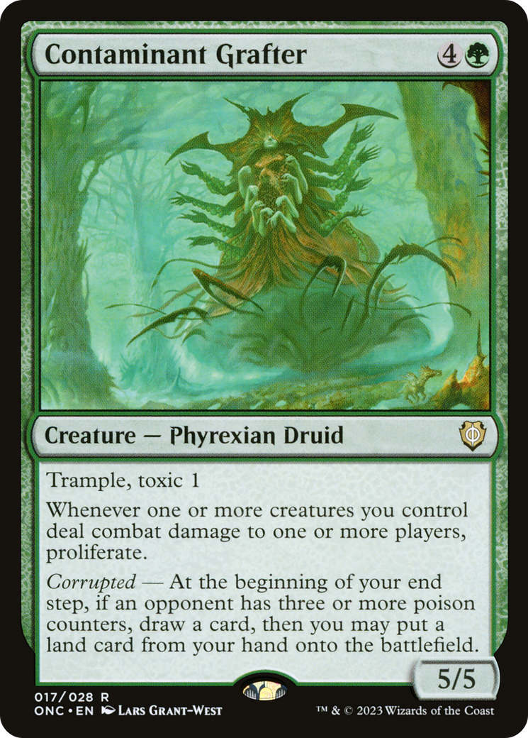 Contaminant Grafter [Phyrexia: All Will Be One Commander] | Exor Games New Glasgow