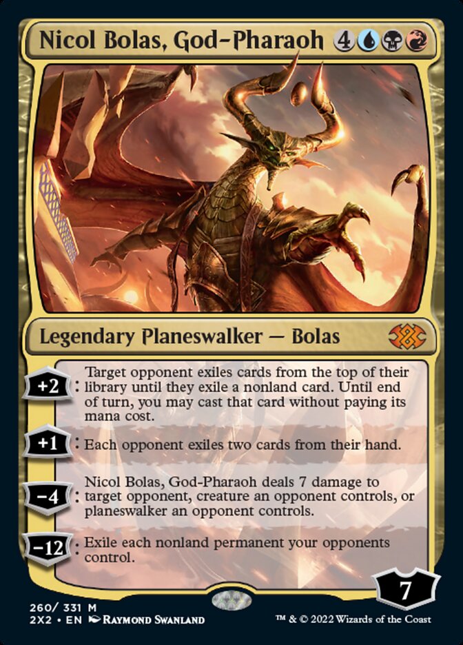 Nicol Bolas, God-Pharaoh [Double Masters 2022] | Exor Games New Glasgow