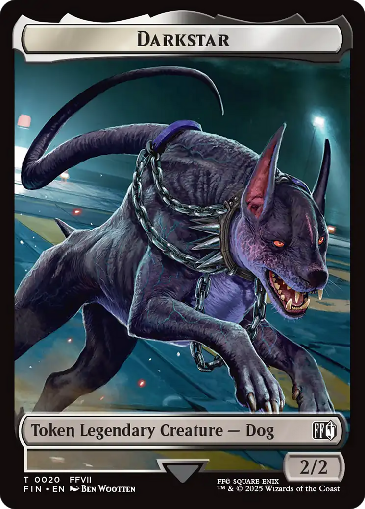Angelo // Darkstar Double-Sided Token [FINAL FANTASY Tokens] | Exor Games New Glasgow