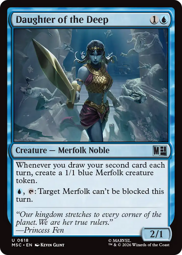 Daughter of the Deep [Marvel Super Heroes Commander] | Exor Games New Glasgow