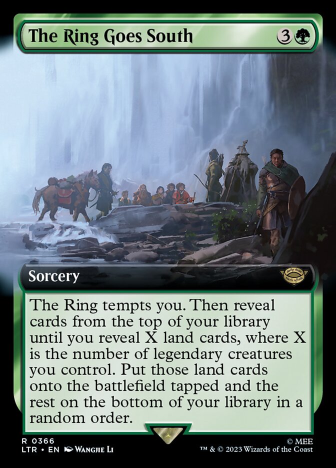 The Ring Goes South (Extended Art) [The Lord of the Rings: Tales of Middle-Earth] | Exor Games New Glasgow