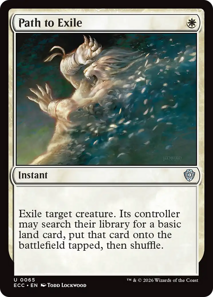 Path to Exile [Lorwyn Eclipsed Commander] | Exor Games New Glasgow
