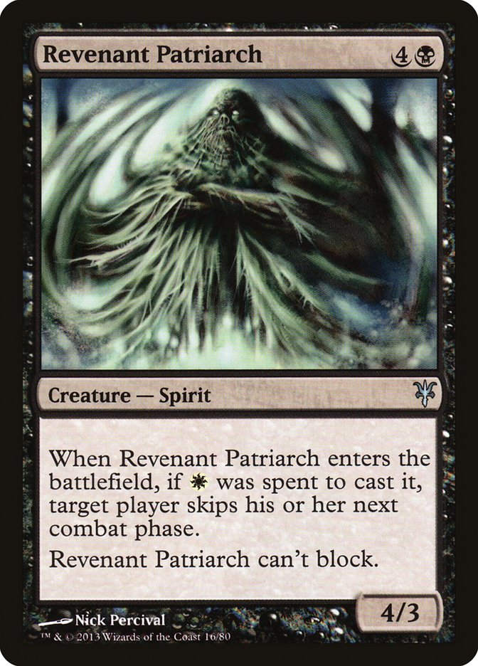 Revenant Patriarch [Duel Decks: Sorin vs. Tibalt] | Exor Games New Glasgow