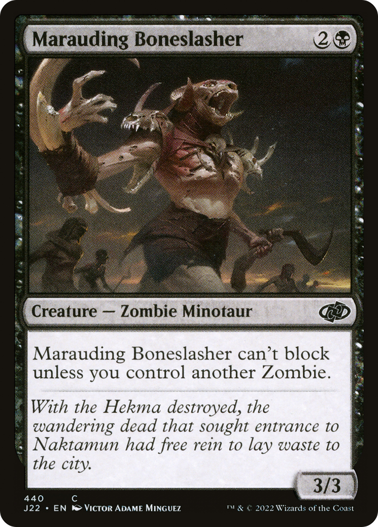 Marauding Boneslasher [Jumpstart 2022] | Exor Games New Glasgow