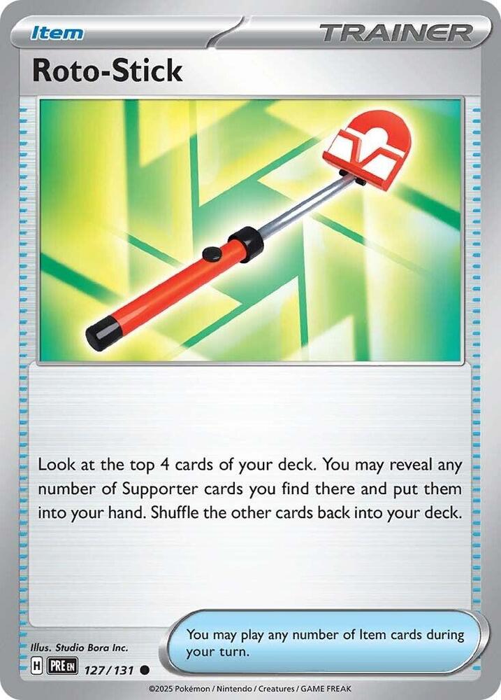 Roto-Stick (127/131) [Scarlet & Violet: Prismatic Evolutions] | Exor Games New Glasgow