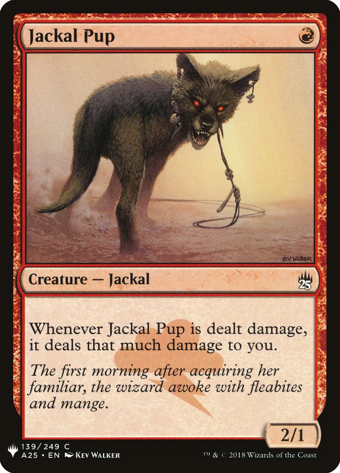 Jackal Pup [Mystery Booster] | Exor Games New Glasgow
