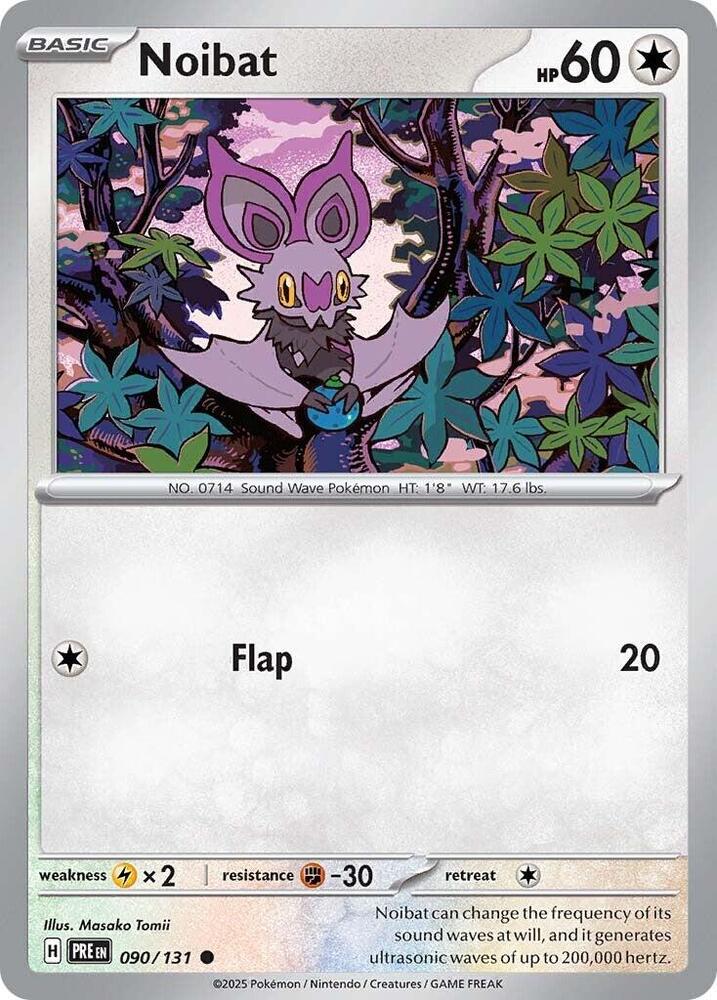 Noibat (090/131) [Scarlet & Violet: Prismatic Evolutions] | Exor Games New Glasgow