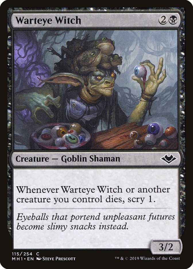 Warteye Witch [Modern Horizons] | Exor Games New Glasgow