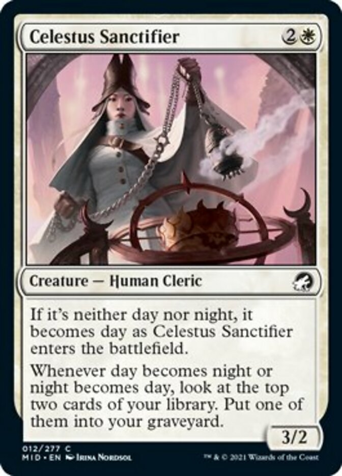 Celestus Sanctifier [Innistrad: Midnight Hunt] | Exor Games New Glasgow