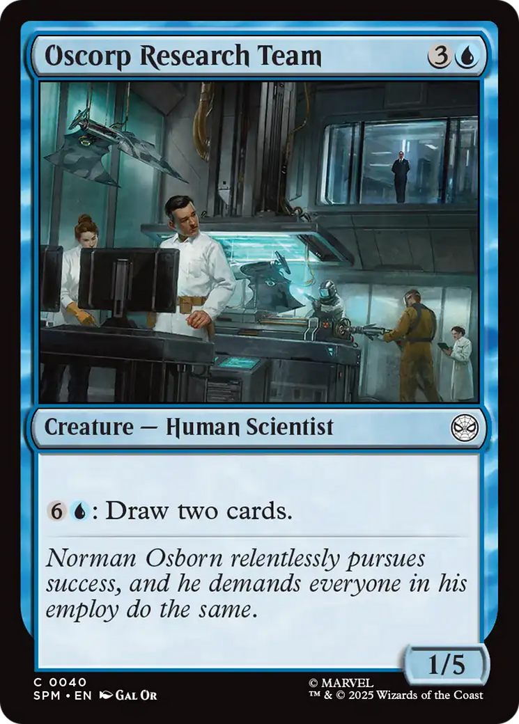 Oscorp Research Team [Marvel's Spider-Man] | Exor Games New Glasgow