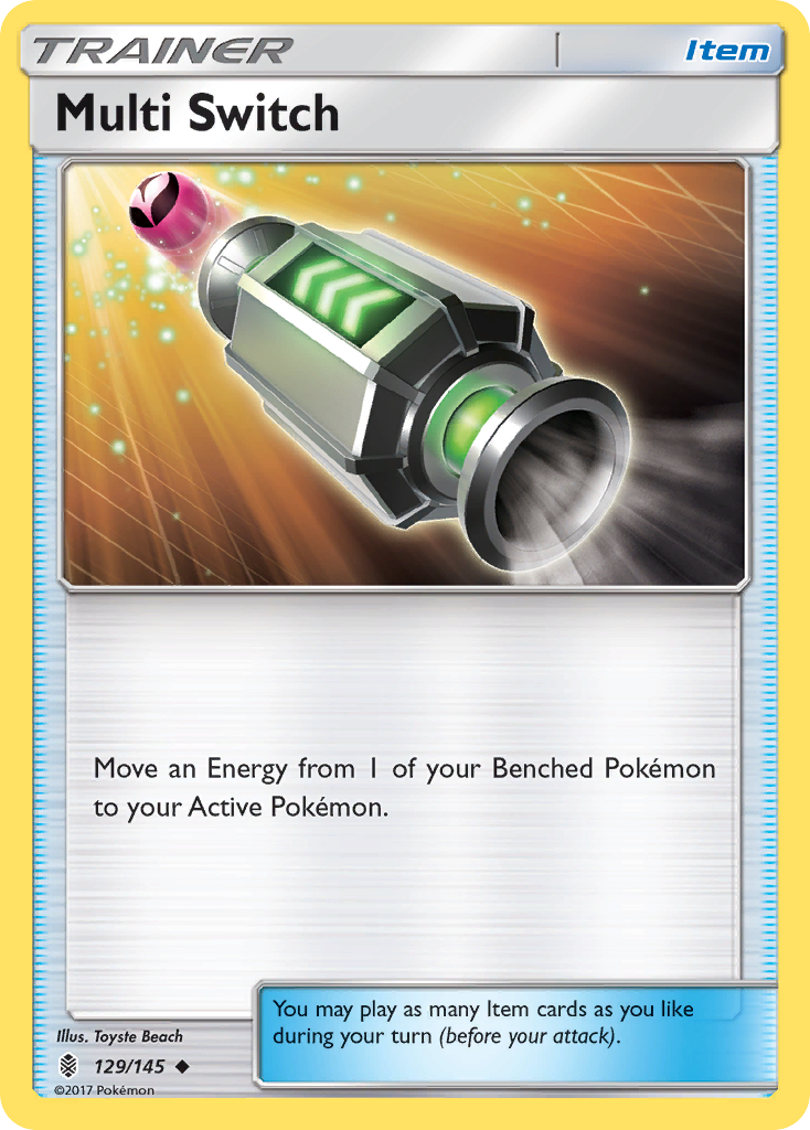 Multi Switch (129/145) [Sun & Moon: Guardians Rising] | Exor Games New Glasgow