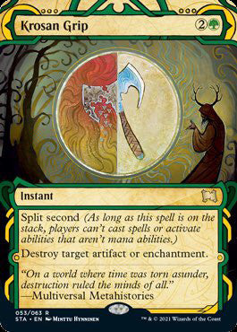 Krosan Grip (Foil Etched) [Strixhaven: Mystical Archive] | Exor Games New Glasgow