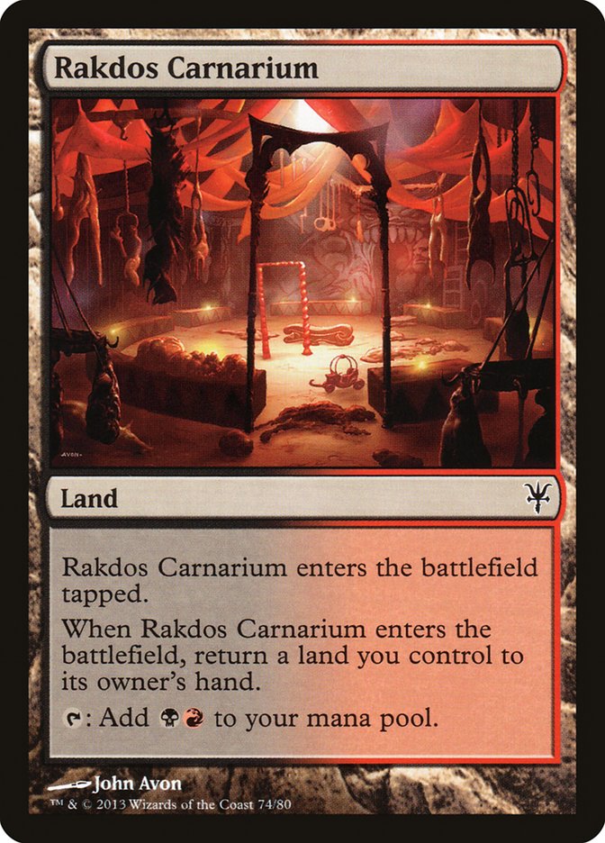 Rakdos Carnarium [Duel Decks: Sorin vs. Tibalt] | Exor Games New Glasgow